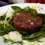 Tartare at Le P'tit Caillou by Meg Zimbeck