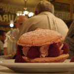 Raspberry macaron by Barbra Austin