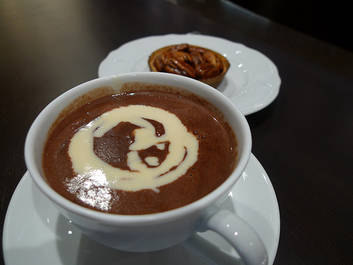 Hot Chocolate at Hevin by Barbra Austin