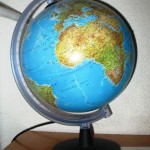 Globe by Bangin via Wikipedia
