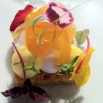 lemon meringue sablé from L'Astrance by Patricia Wells