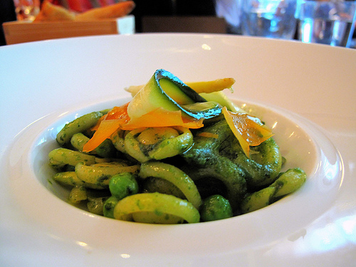 Cappelletti au pistou & legumes ‘verts’, condiment olive verte - artichaut at Ze Kitchen Galerie by Food Snob