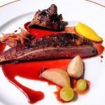 l'Arpège - Canard de Challans a l'Hibiscus, marc d’orange by Food Snob