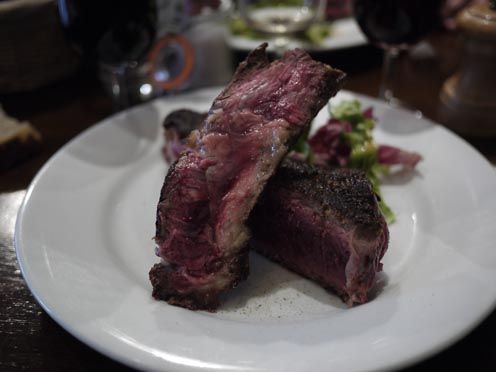 Côte de bœuf, Café Cartouche by Sophie Brissaud