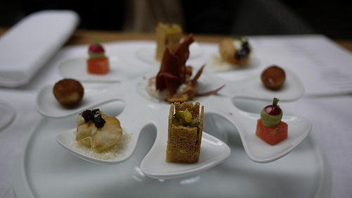 Amuses-bouches Jean-Francois Piege by Sophie Brissaud