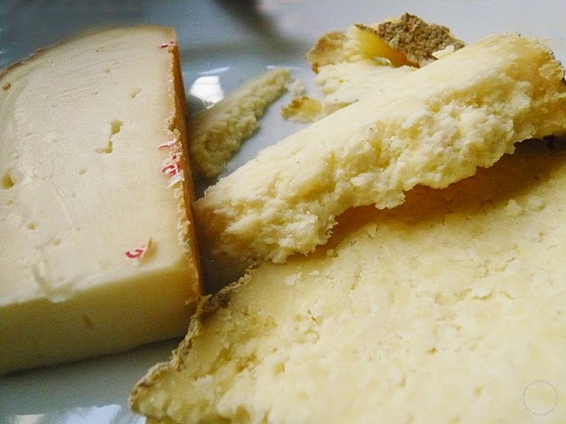 Vivant selection of Italian cheeses by Bruno Verjus