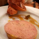 Christmas in Paris restaurants - foie gras