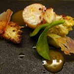 Sea scallop at Agapé Substance