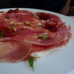 Jambon with pine nuts at Le Mini-Palais