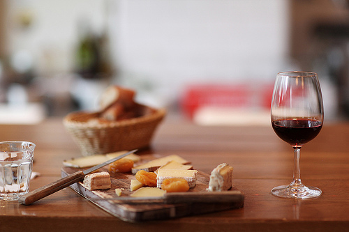 A sampling from one stop on our tour of Paris wine bars