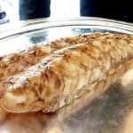 Roasted Lotte (monk-fish) at L'Arpege by Jordan Grossi