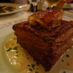 Sweetbreads in puff pastry at Le Bistro Paul Bert - photo by Barbra Austin