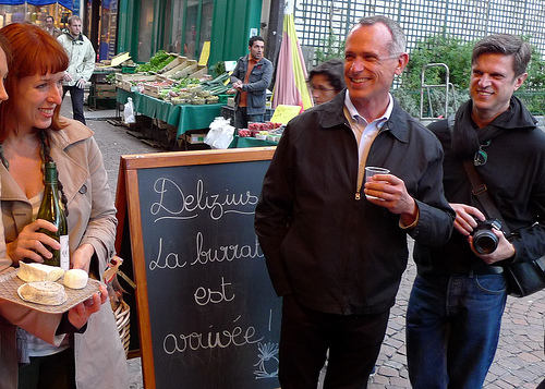 Tasting cheese and wine in the Latin Quarter