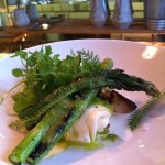 Burratta, asperges at Verjus - photo by Ditte Hjiid