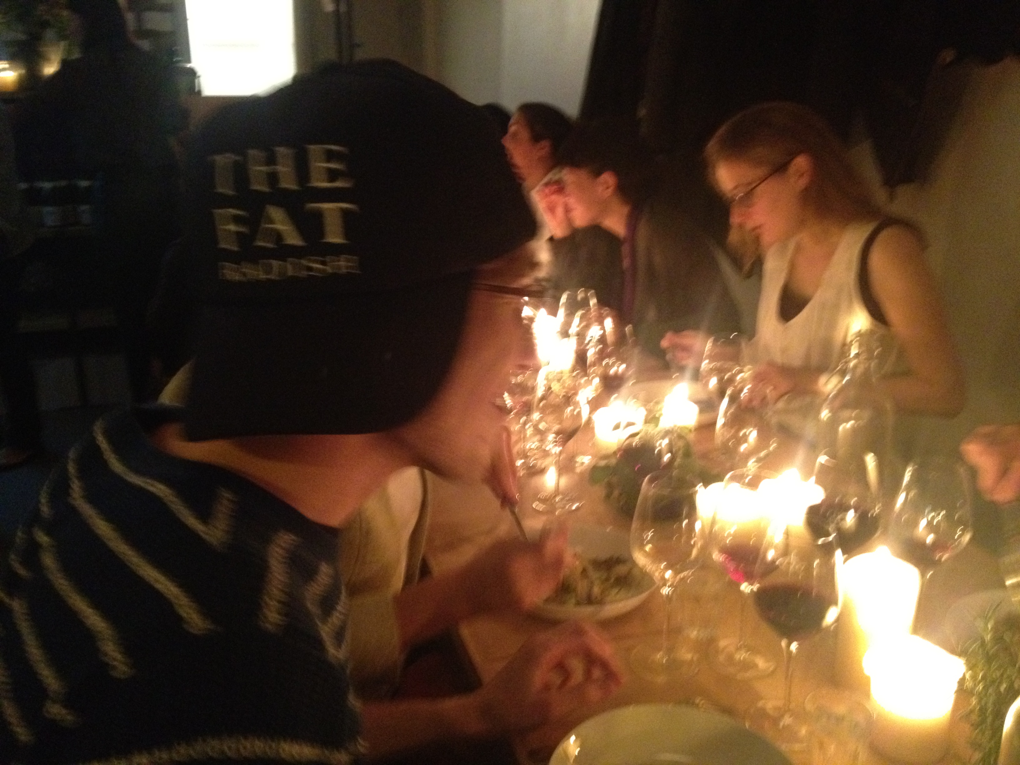 Props from the Sporting Project's first pop-up series included candles and trucker hats
