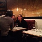 The dining room at Bones restaurant