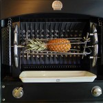 A pineapple roasting on the rotisserie at Table.