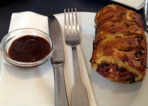 Sausage roll at Ten Belles