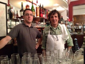 Boris and Patrick Fabre from Aux Tonneaux des Halles