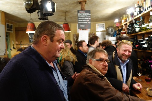 Celebrating at Le Quincave in 2013