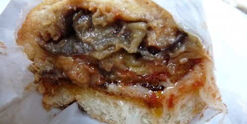 Eggplant parmesan sub at Freddie's Deli in Paris | parisbymouth.com