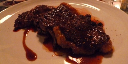 Steak at Maison F in Paris | parisbymouth.com