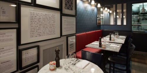 Aux Enfants Gates restaurant in Paris photo via their website | parisbymouth.com