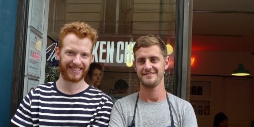 Chefs Michael Greenwold and James Whelan of The Sunken Chip in Paris | parisbymouth.com
