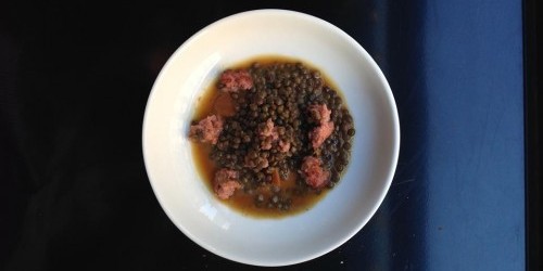 Lentils at Le Triangle bar in Paris photo via FB | parisbymouth.com