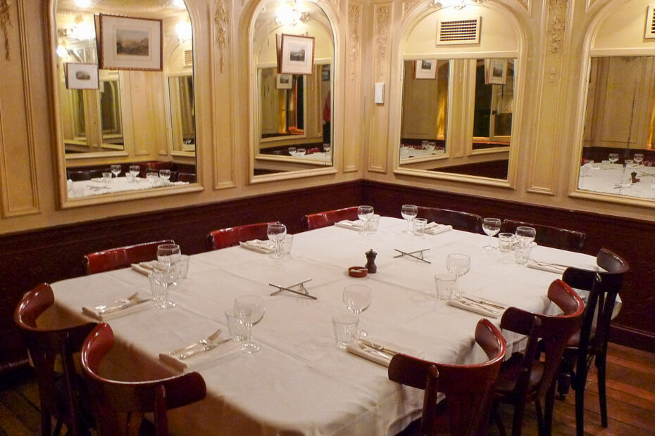 Paris restaurants that are good for groups Aux Lyonnais