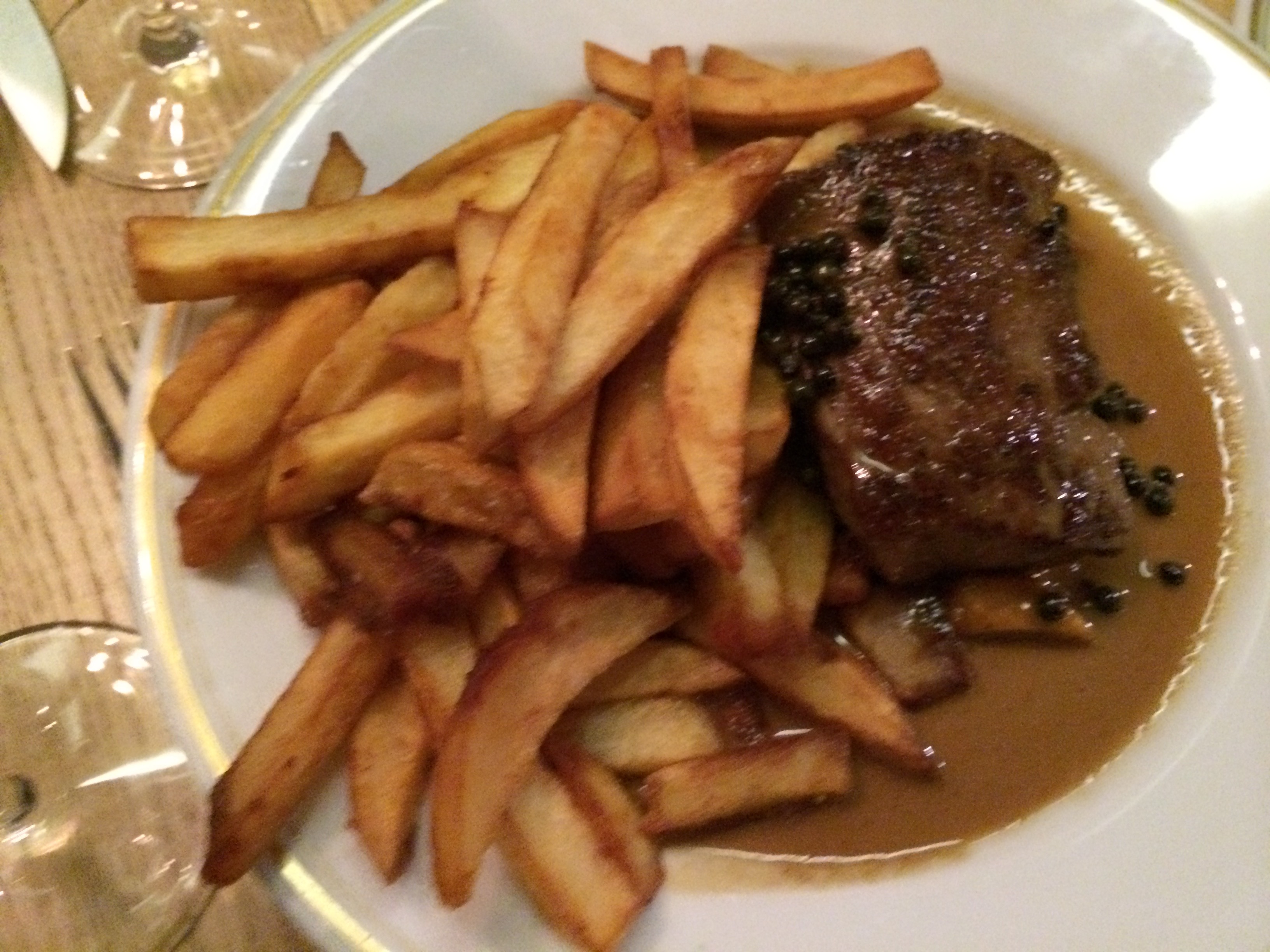Steak frites at La Bourse et la Vie in Paris Paris by Mouth