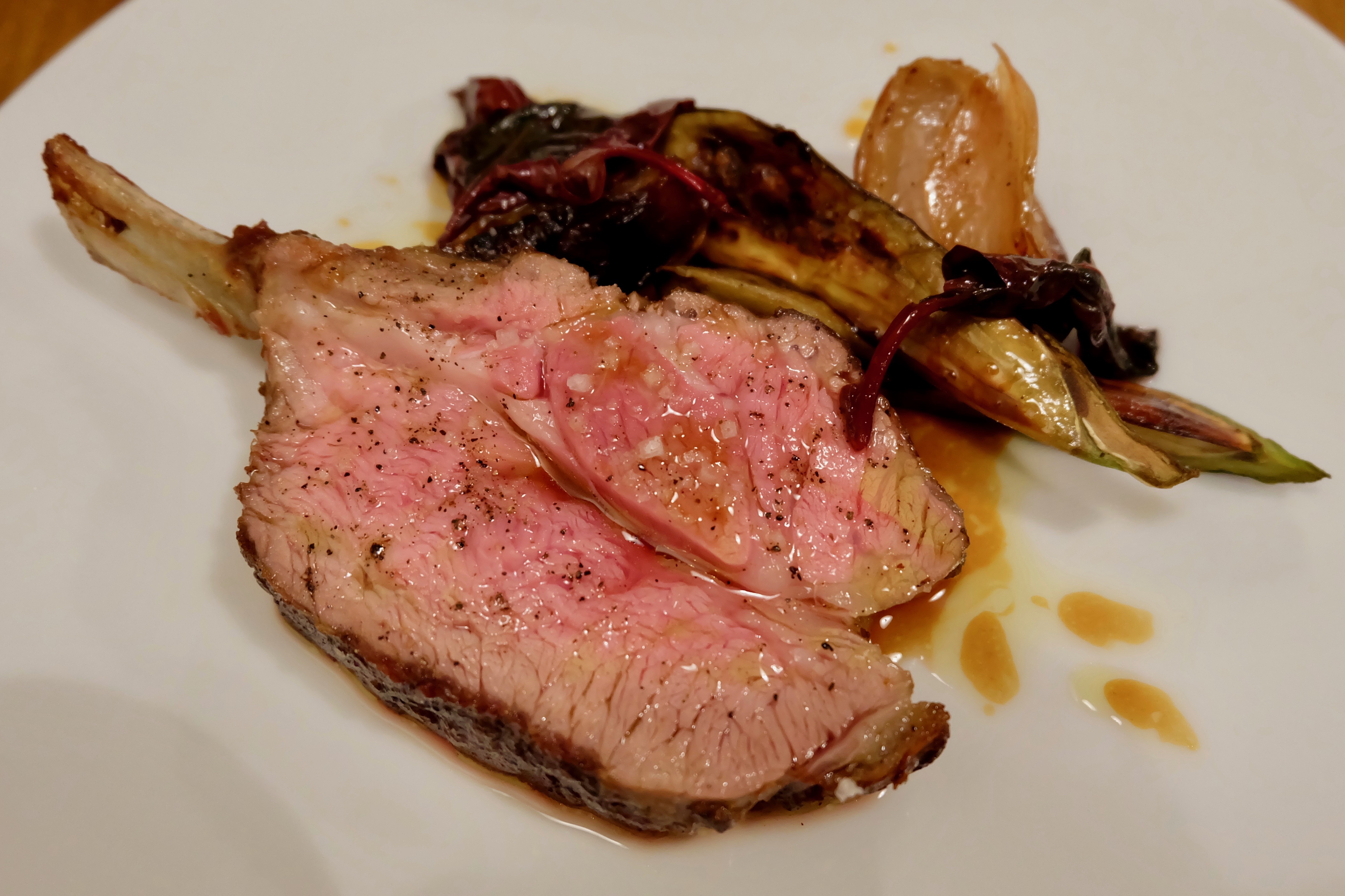 Abri restaurant in Paris meat course Paris by Mouth