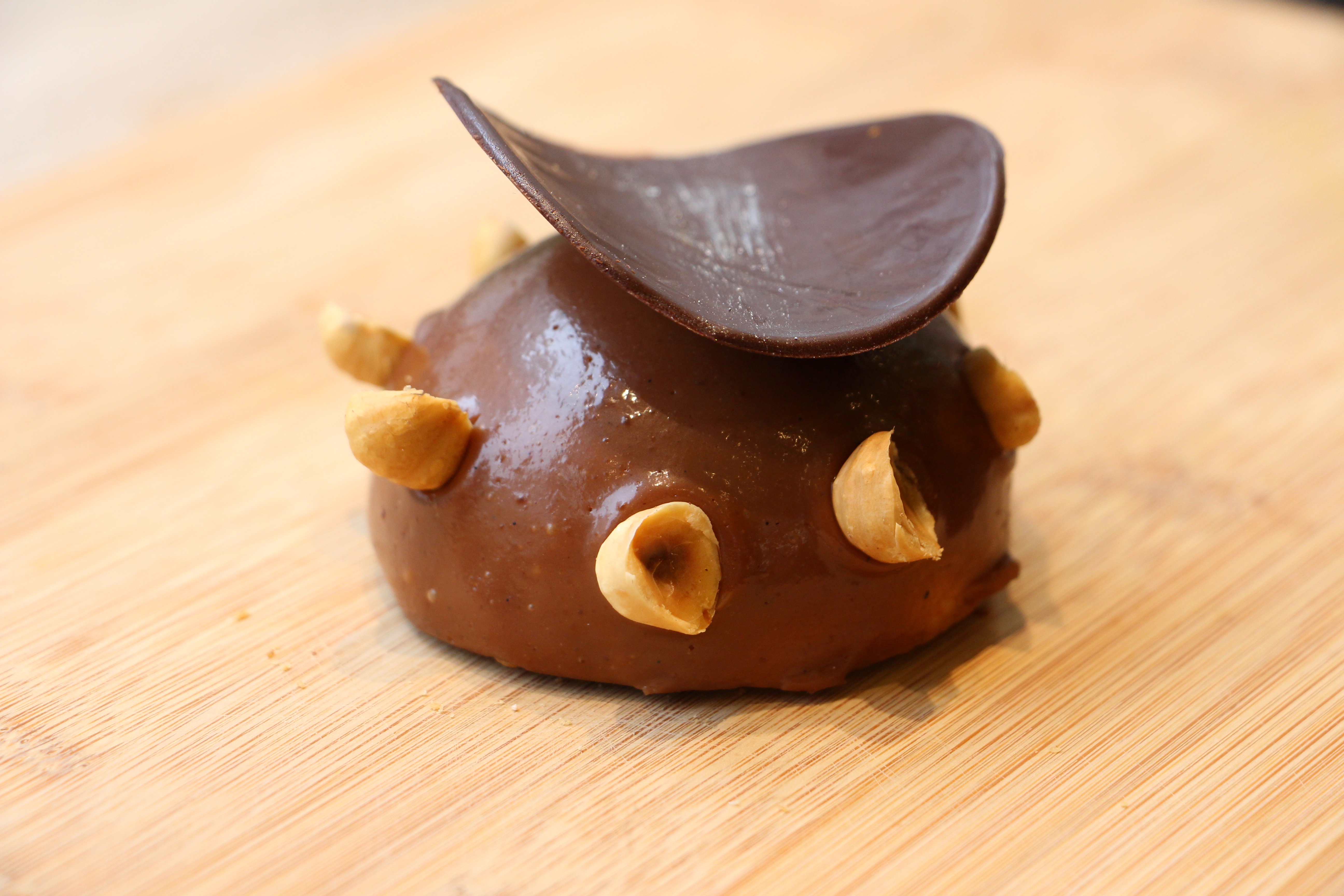 HAZELNUT MADELEINE WITH MILK CHOCOLATE SHELL - Suppliers from Bretagne in  France