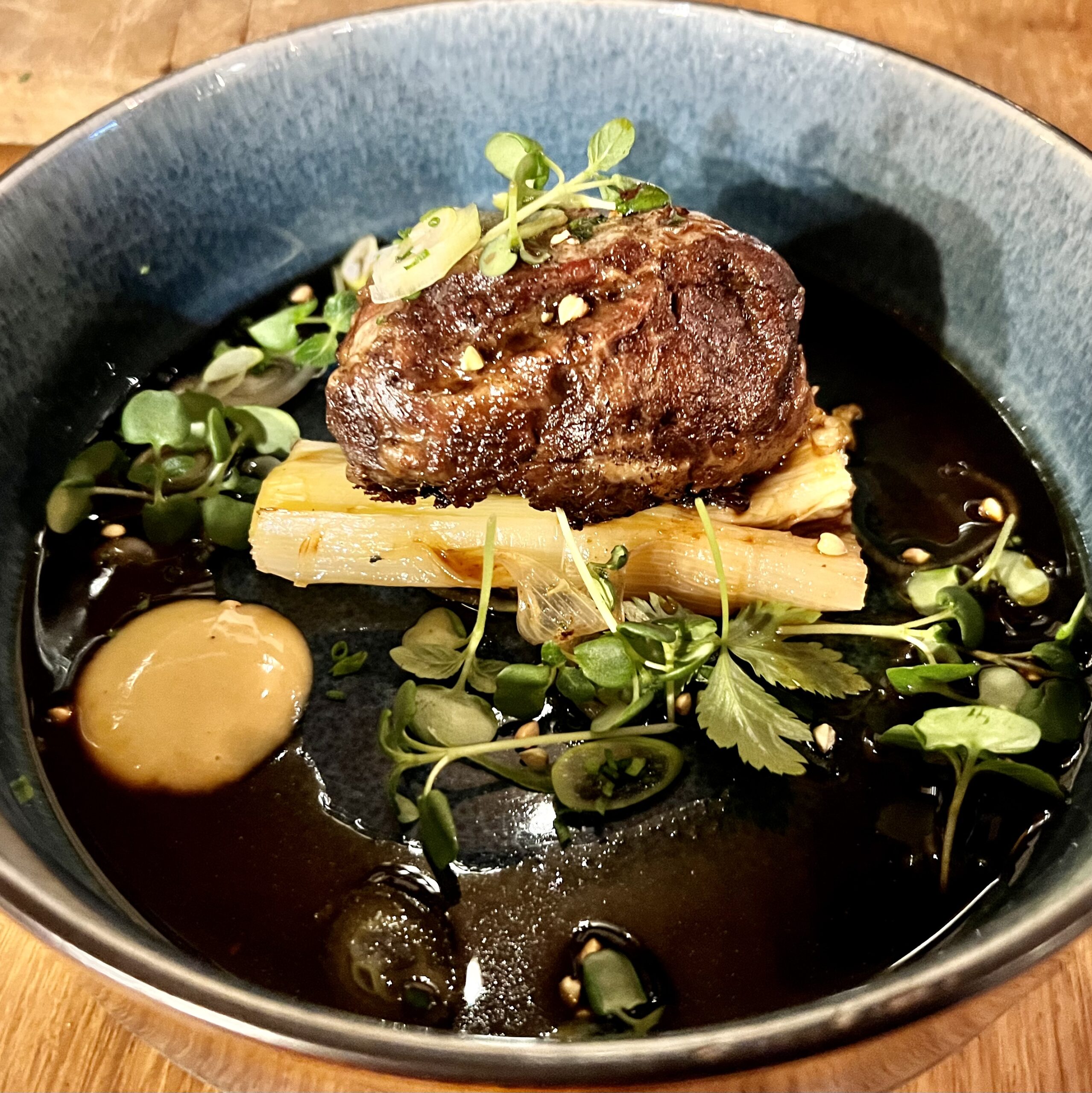 Confit veal cheek at L'Ami Jean restaurant in Paris | PARIS BY MOUTH