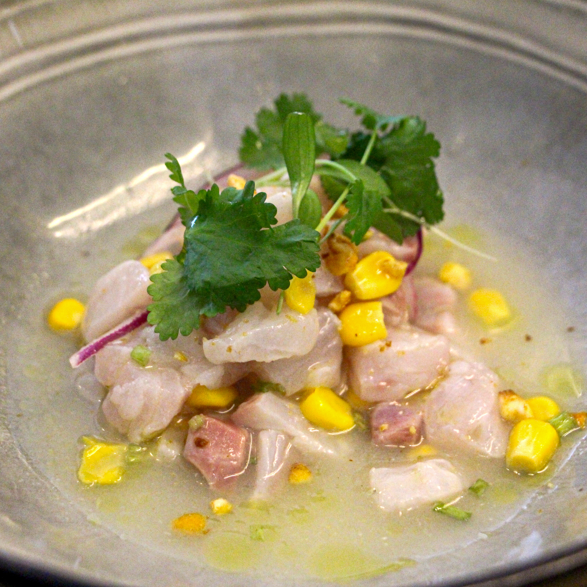 Sea bass ceviche at Milagro restaurant in Paris 75007 | Paris by Mouth