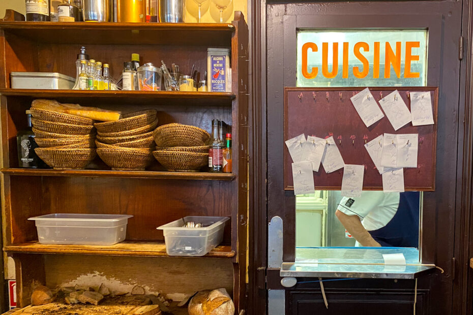 Le Bistrot Paul Bert bistro in Paris from Bertrand Auboyneau