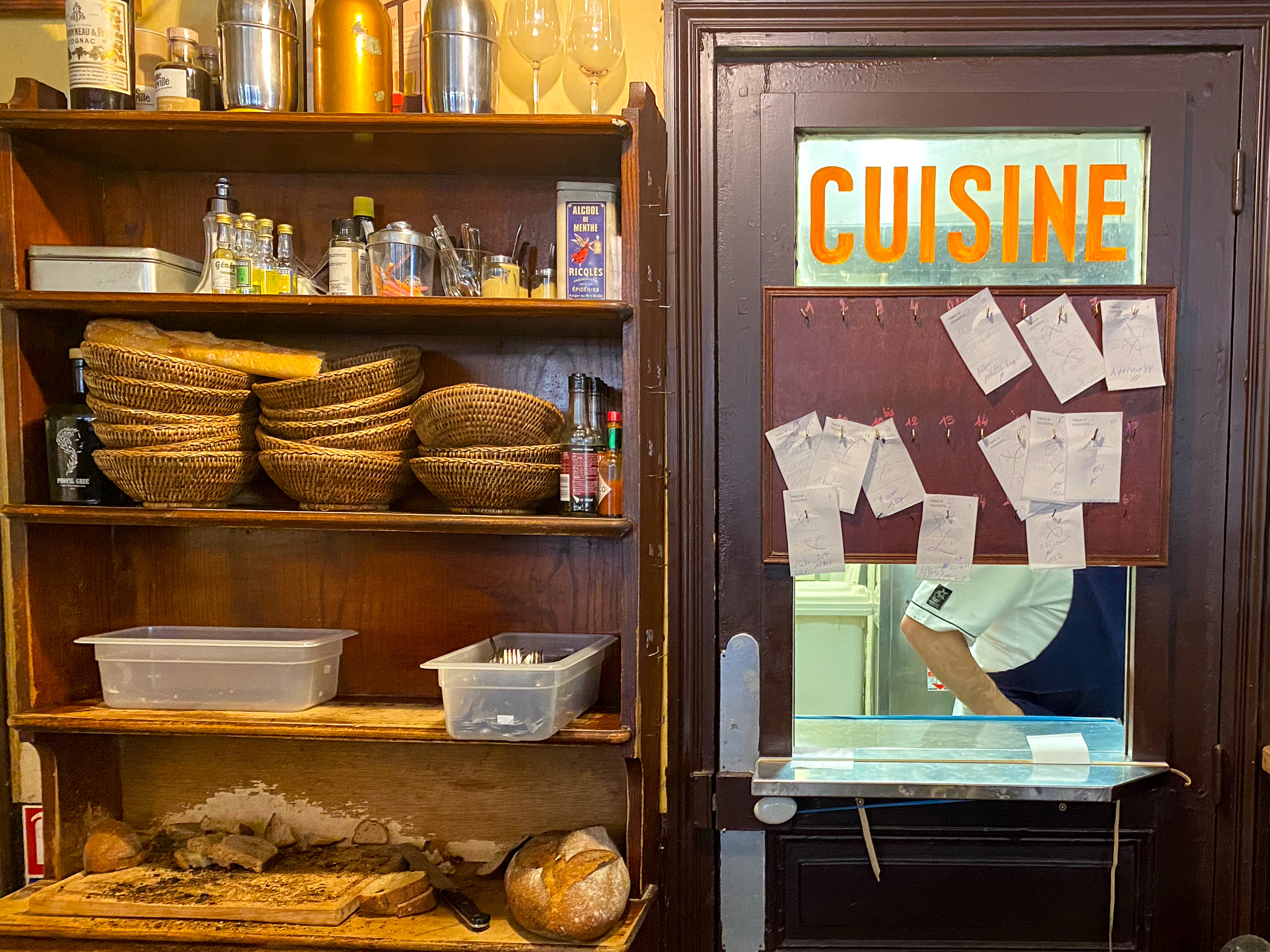 Le Bistrot Paul Bert bistro in Paris from Bertrand Auboyneau