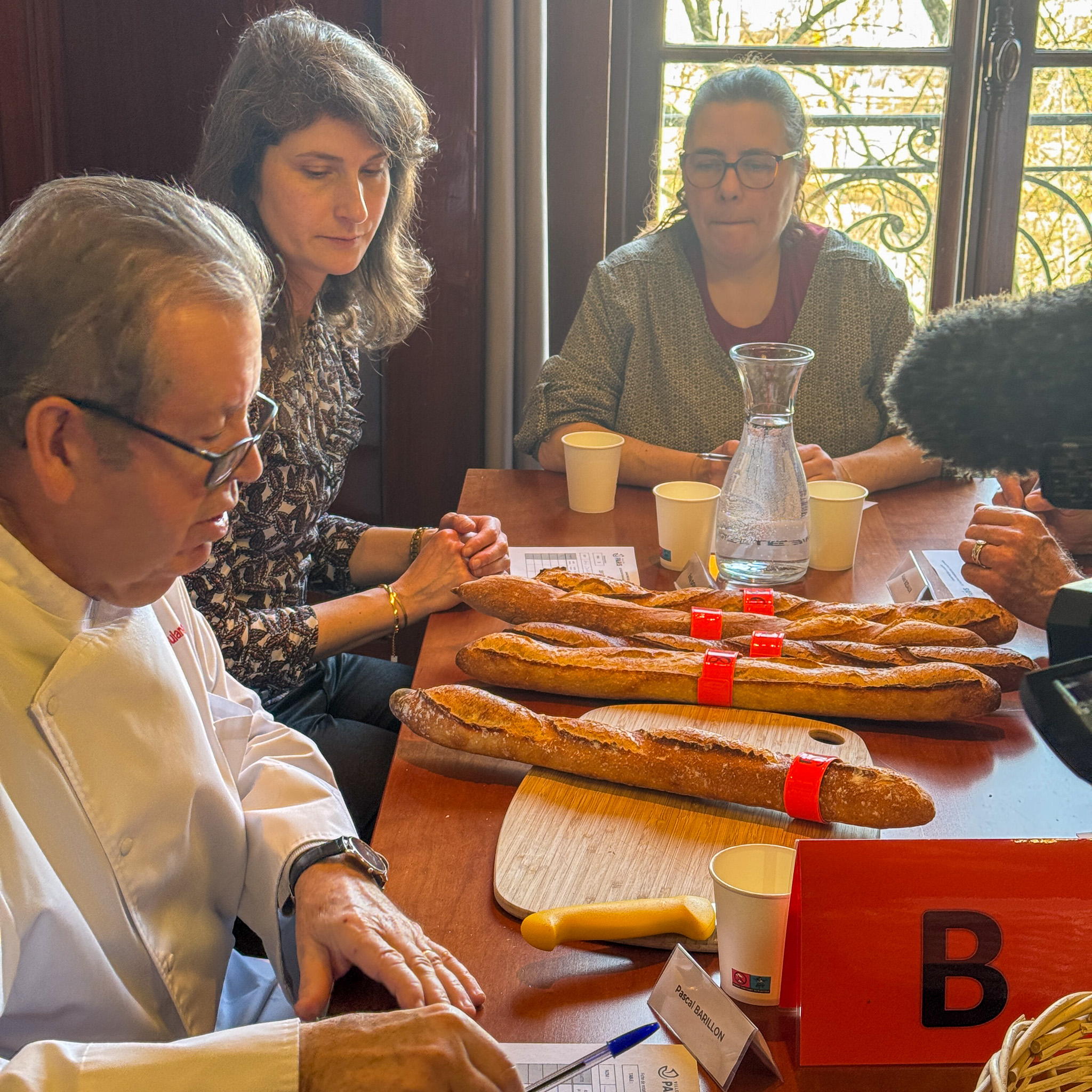 Judging the best baguette in Paris competition with Pascal Barillon