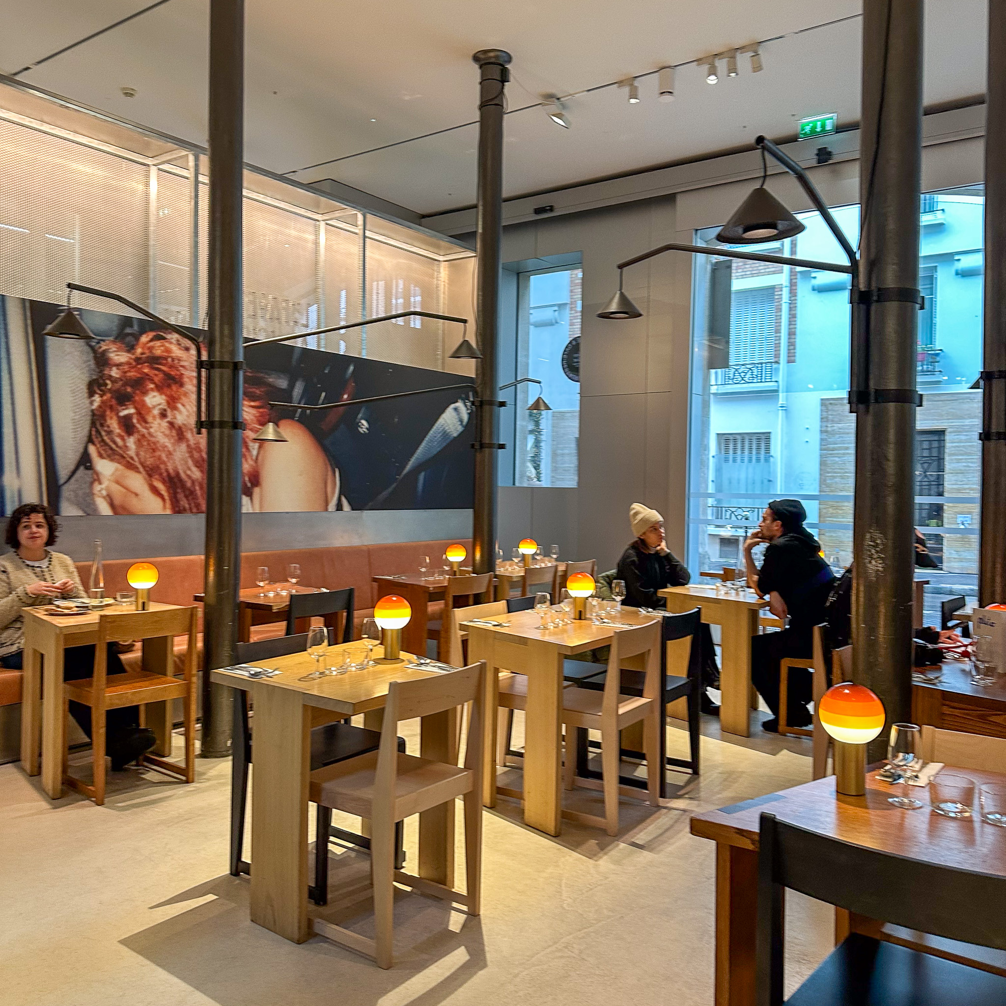 Pluto restaurant in the Marais in Paris | PARIS BY MOUTH Interior at Pluto restaurant in the Marais in Paris