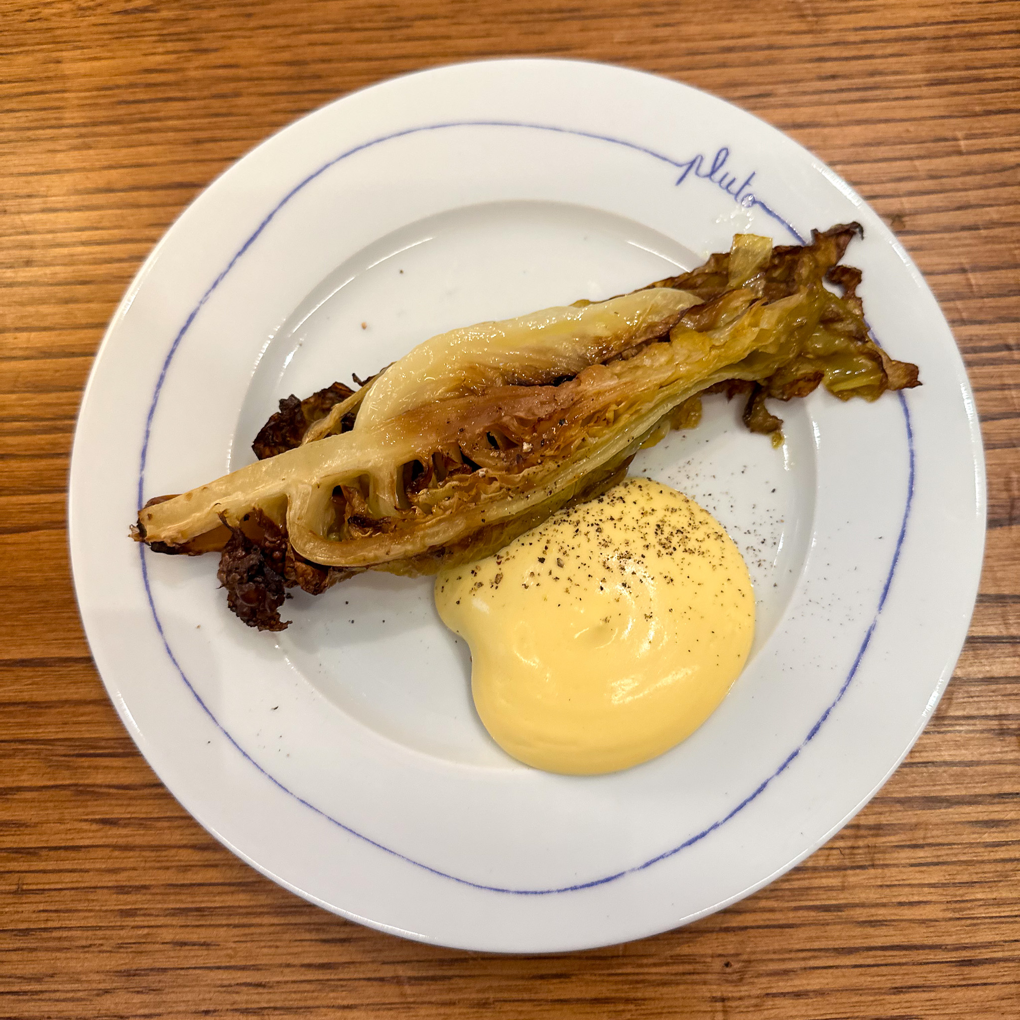 Endive at Pluto restaurant in the Marais in Paris | PARIS BY MOUTH endive at Pluto restaurant in the Marais in Paris