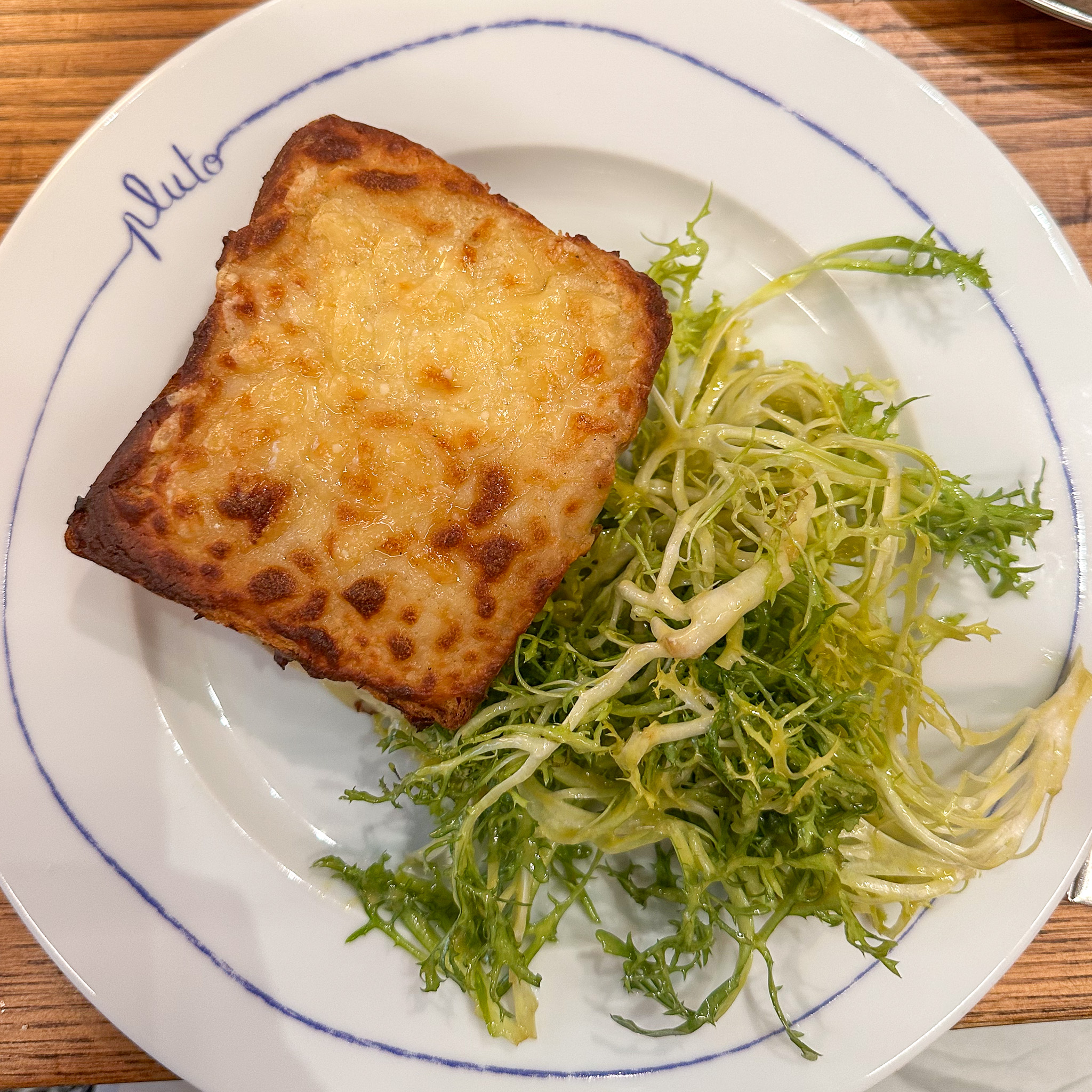 IMG_9833 | PARIS BY MOUTH Croque monsieur at Pluto restaurant in the Marais in Paris