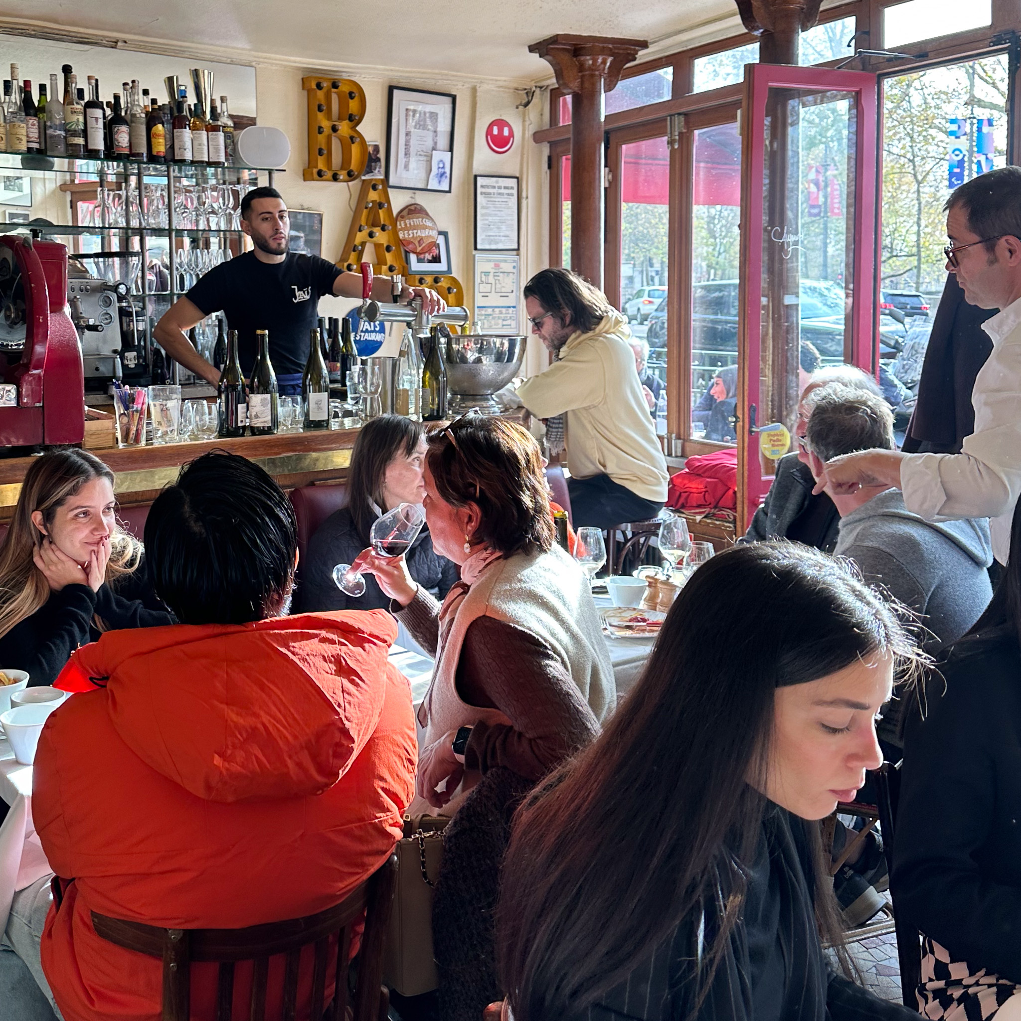 Le Petit Celestin restaurant in Paris | PARIS BY MOUTH Dining room at Le Petit Celestin restaurant in Paris