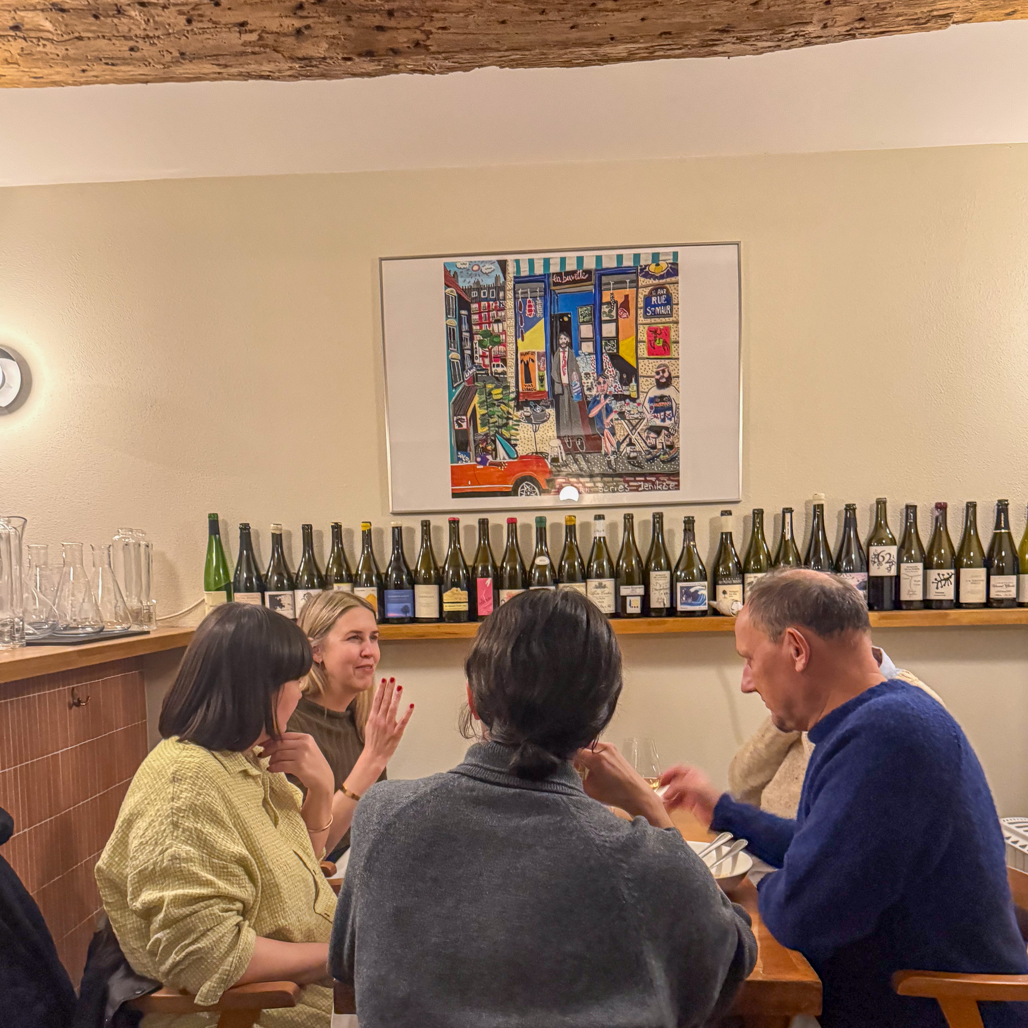 dining-room-fugue-restaurant-paris | PARIS BY MOUTH Dining room at Fugue, Paris