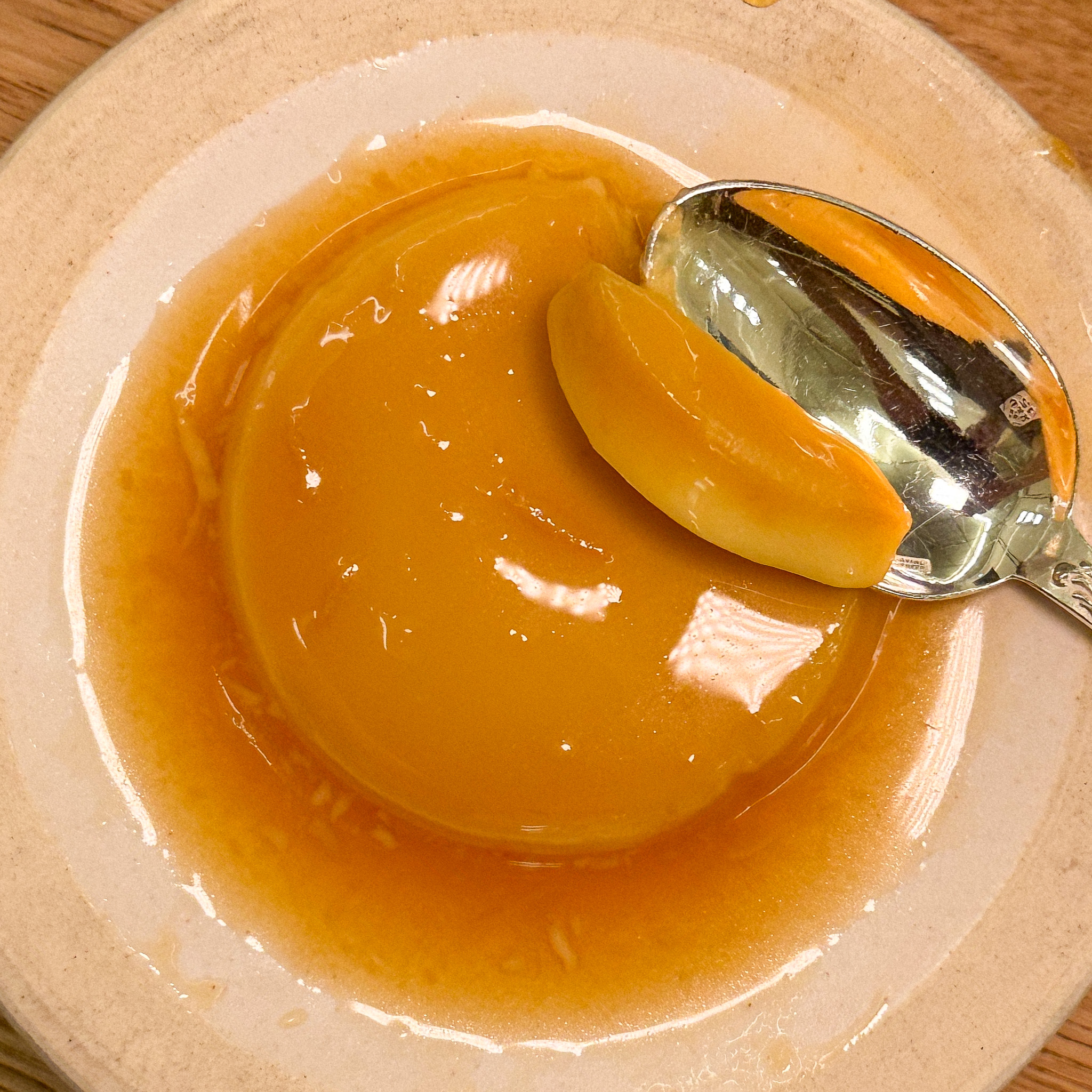 Crème with vin de paille at Cypsèle, Île Saint-Louis, Paris