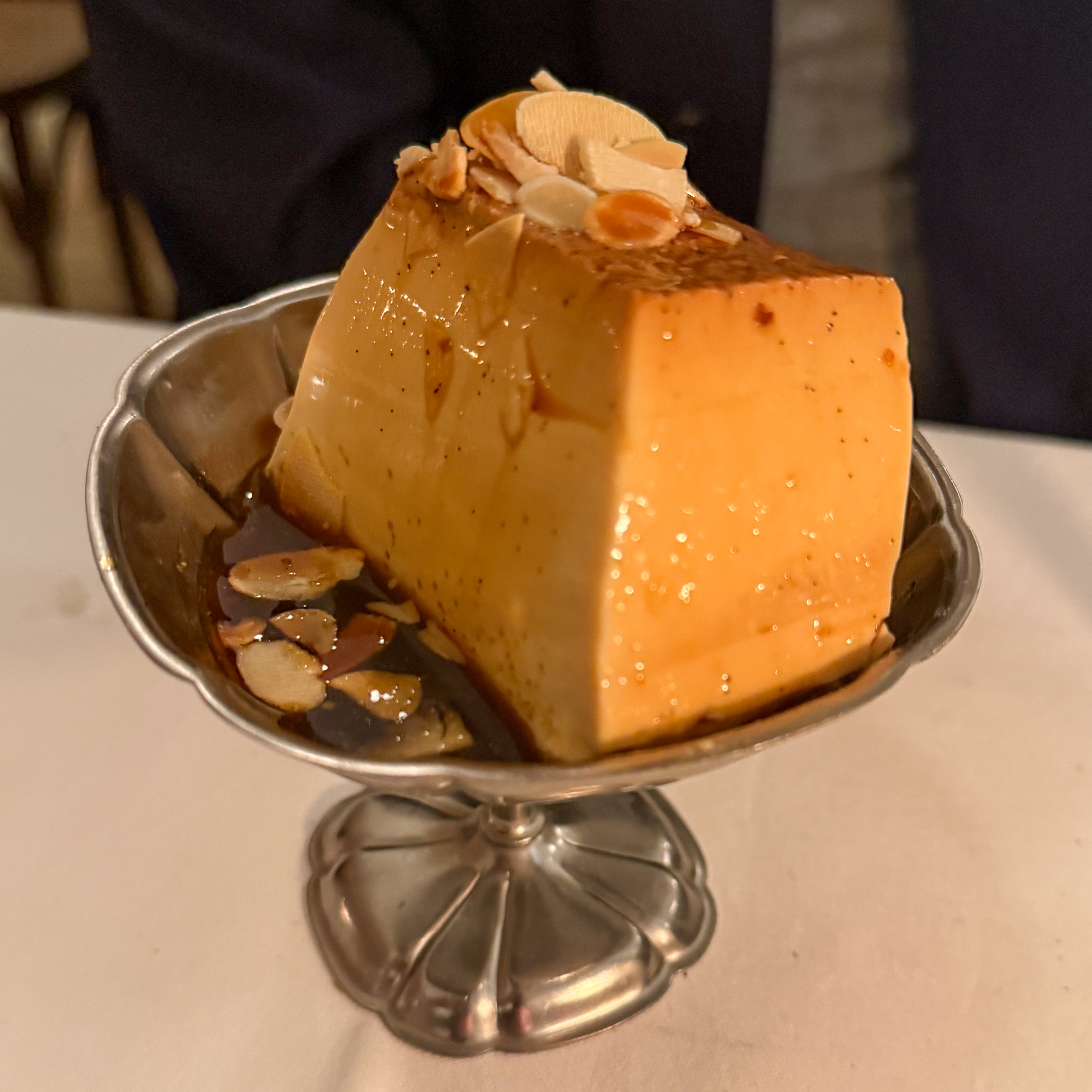 creme-caramel-patine-restaurant-paris | PARIS BY MOUTH Crème caramel at Patine restaurant in Paris