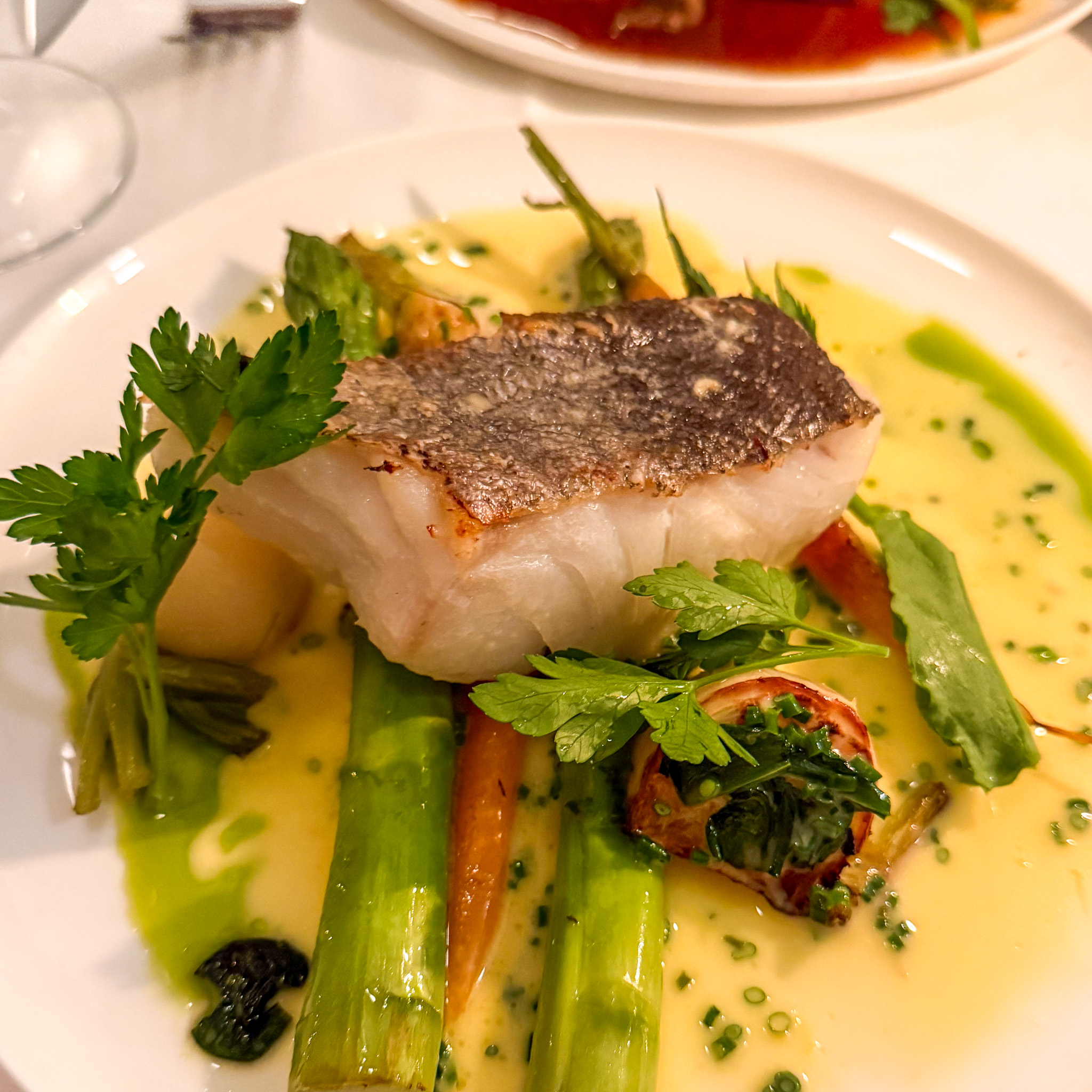 lieu-jaune-beurre-blanc-patine-paris | PARIS BY MOUTH Lieu jaune with beurre blanc at Patine, 11th arrondissement, Paris