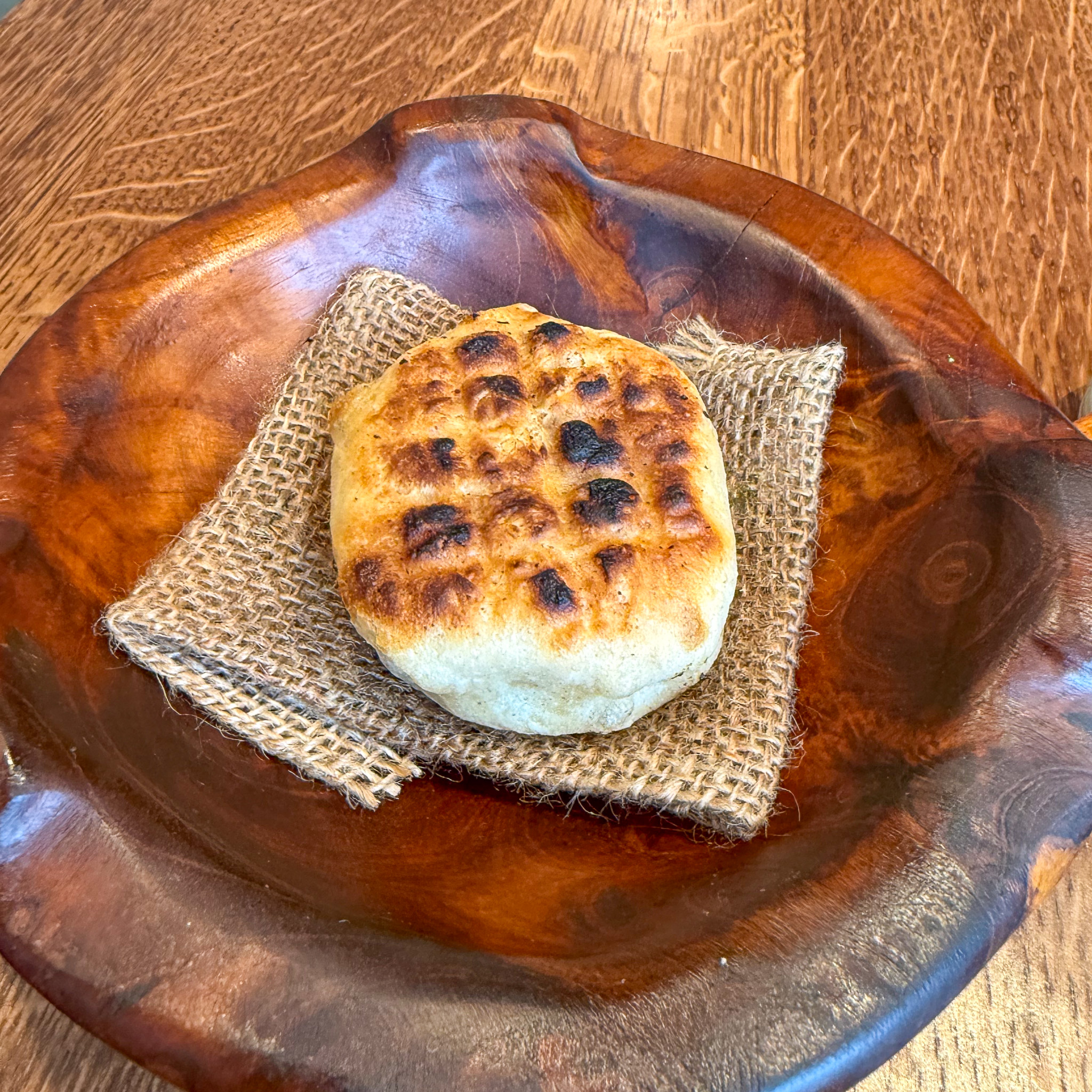 Pan criollo with duck fat at Eme, 4th arrondissement, Paris