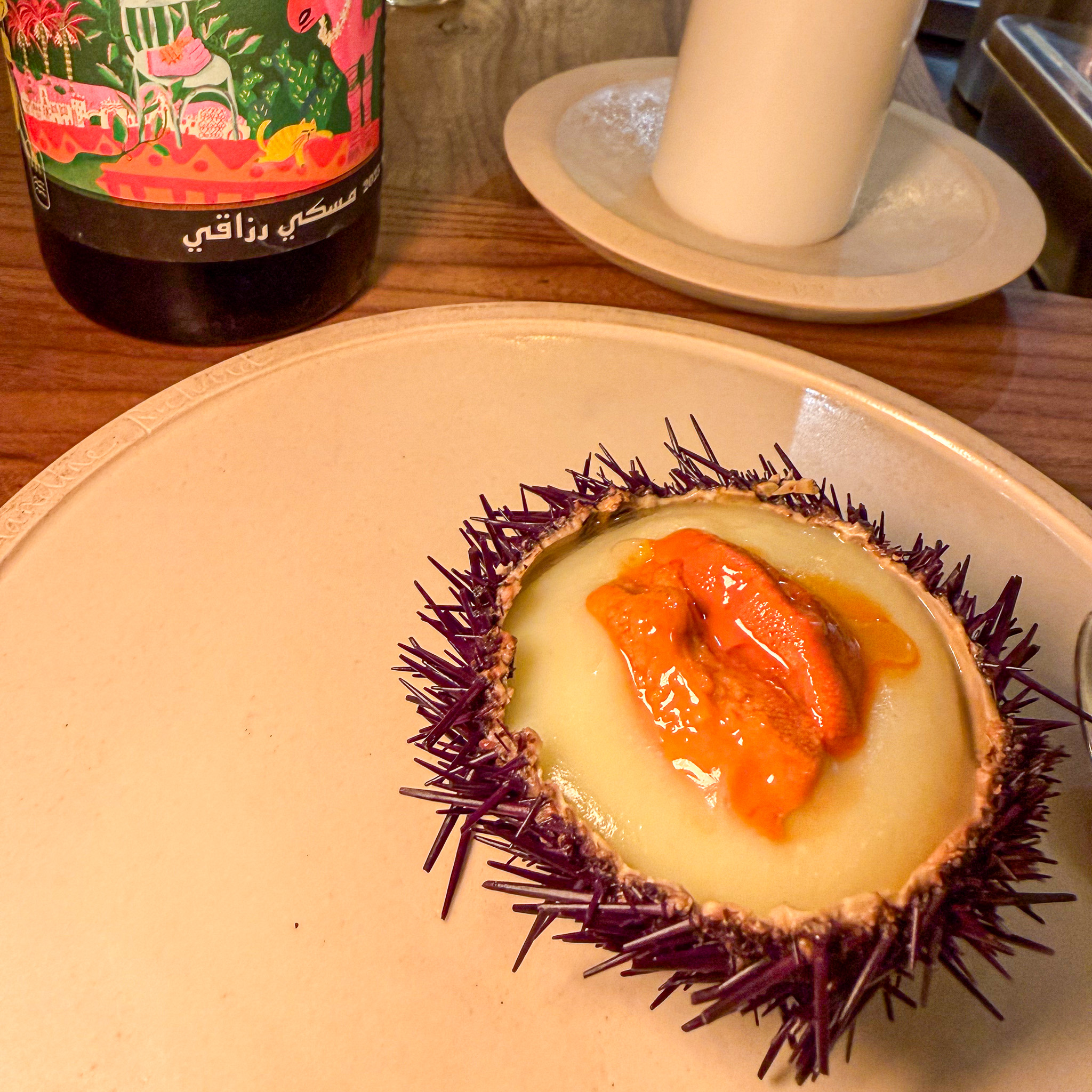 sea-urchin-masa-ikuta-paris-restuarant | PARIS BY MOUTH Sea urchin on potato cream at Masaikuta, 11th arrondissement, Paris - Masa Ikuta restaurant