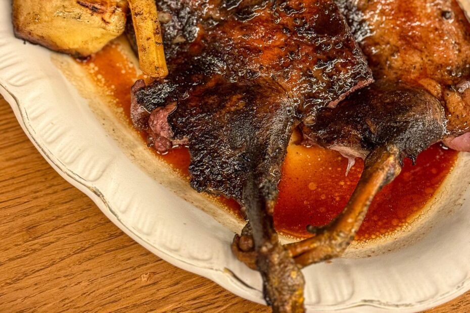 wild-duck-canard-sauvage-restaurant-paris | PARIS BY MOUTH Wild duck dish at Canard Sauvage restaurant, Paris