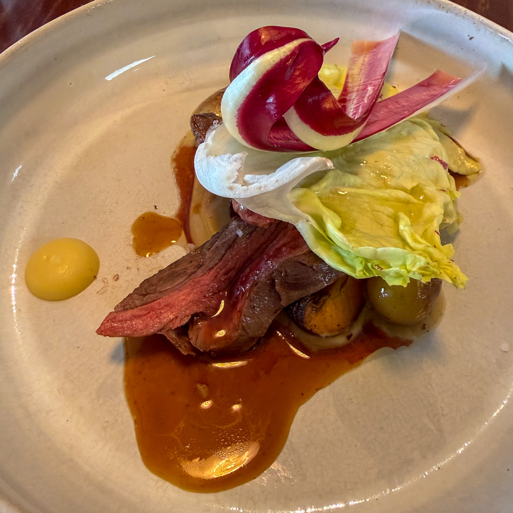Bavette de boeuf at Épopée, Charonne, Paris